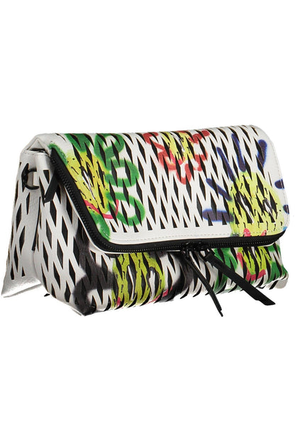 Desigual „Weiße Polyethylen Damenhandtasche“