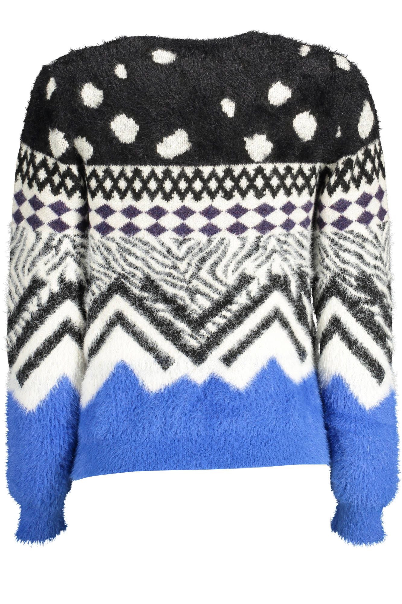 Desigual Schwarzer Polyamid-Pullover für Damen