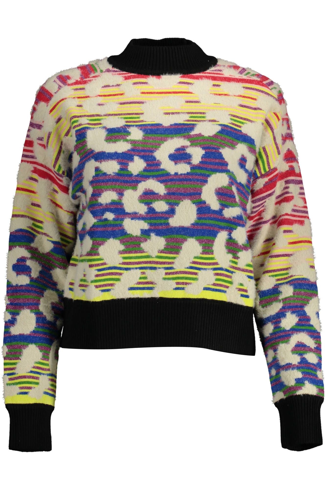 Desigual Blauer Polyamid-Pullover für Damen