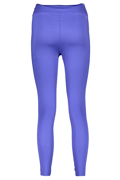 Calvin Klein – Blaue Leggings aus Polyester für Damen