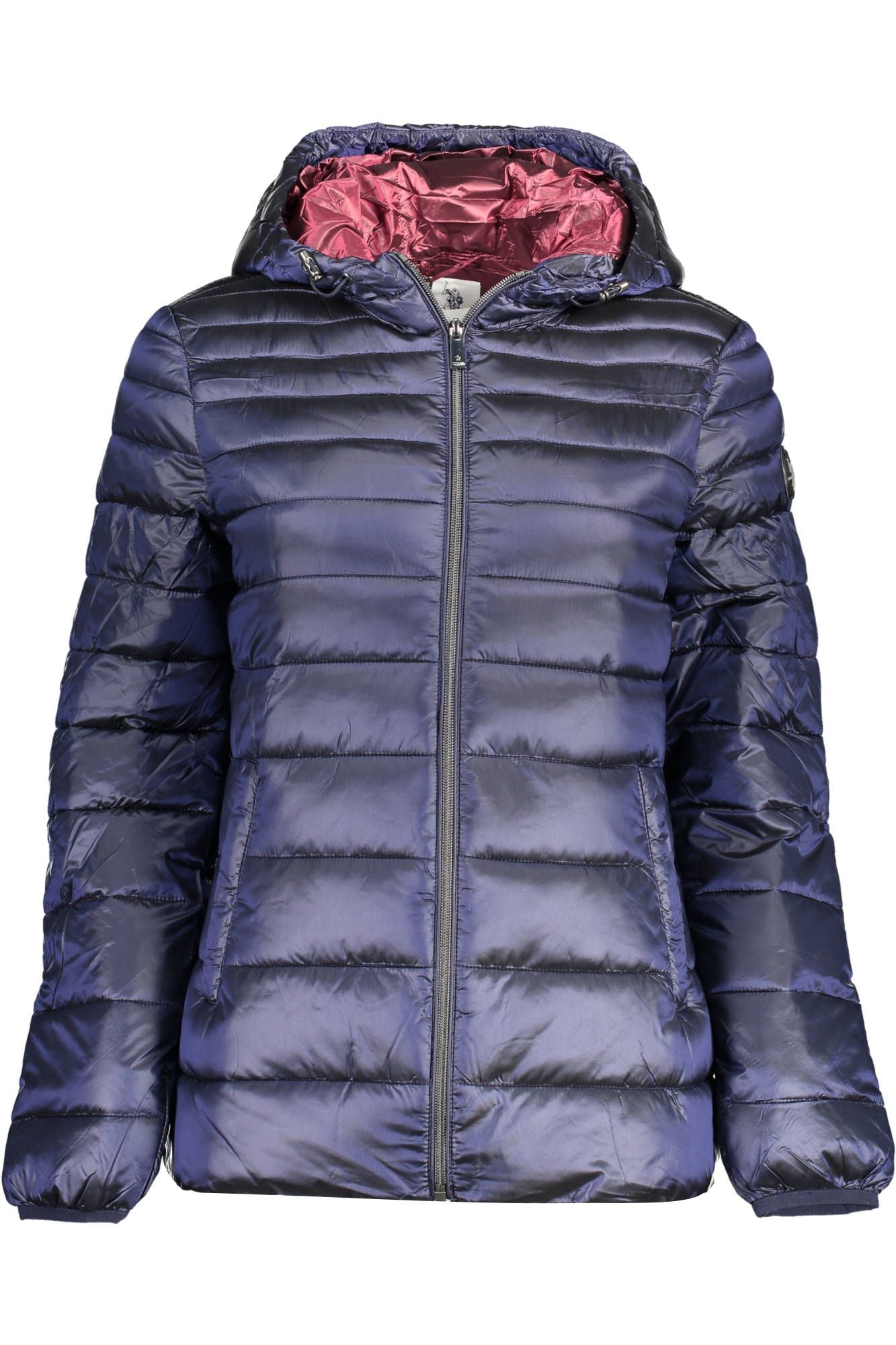 US POLO ASSN. Blaue Nylonjacke für Damen