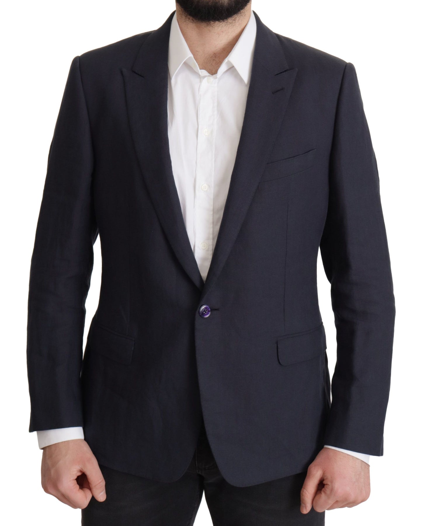 Dunkelblauer ALTA SARTORIA Jacken-Mantel-Blazer