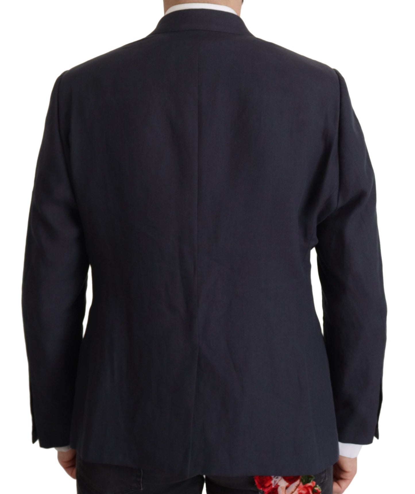 Giacca Cappotto Giacca ALTA SARTORIA Blu Scuro