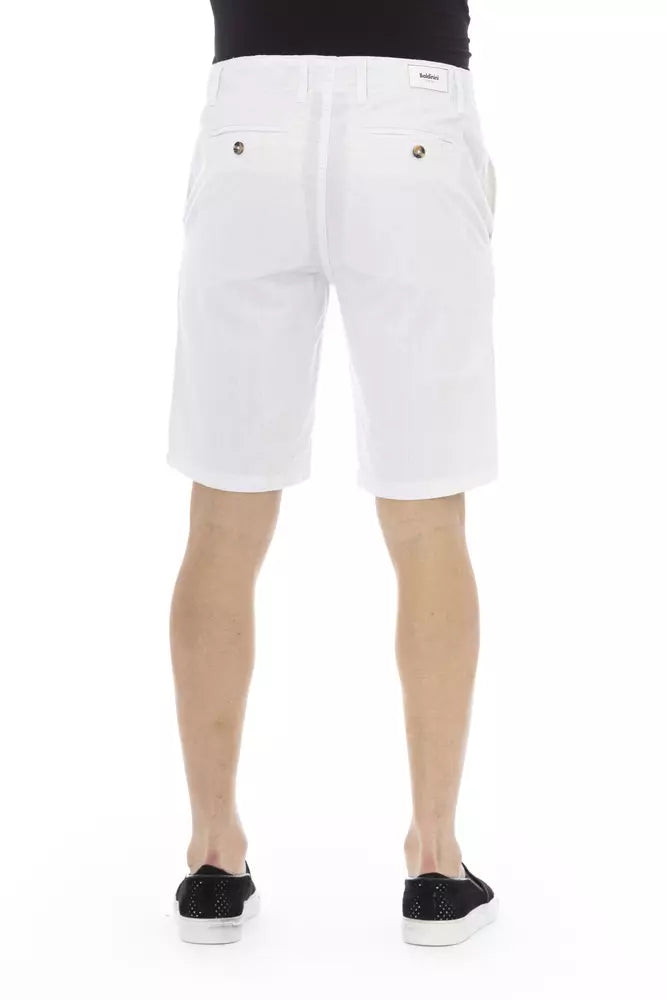 Pantaloncini in cotone bianco