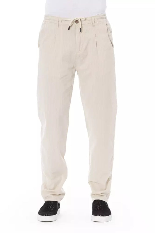 Baldinini Trend Beige Chinohose für Herren aus Baumwolle