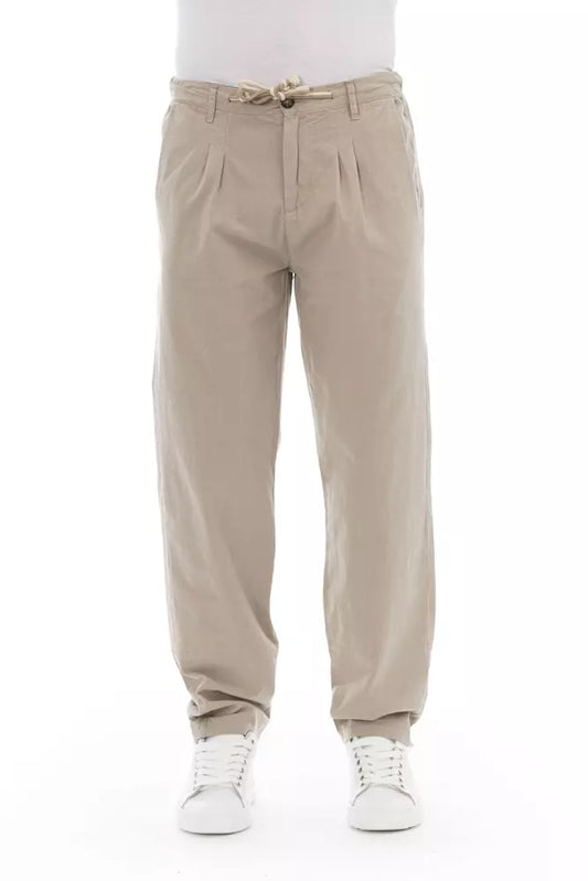 Baldinini Trend Beige Chinohose für Herren aus Baumwolle