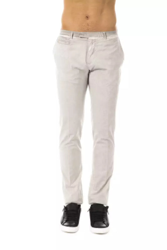 Jeans e pantaloni in cotone grigio