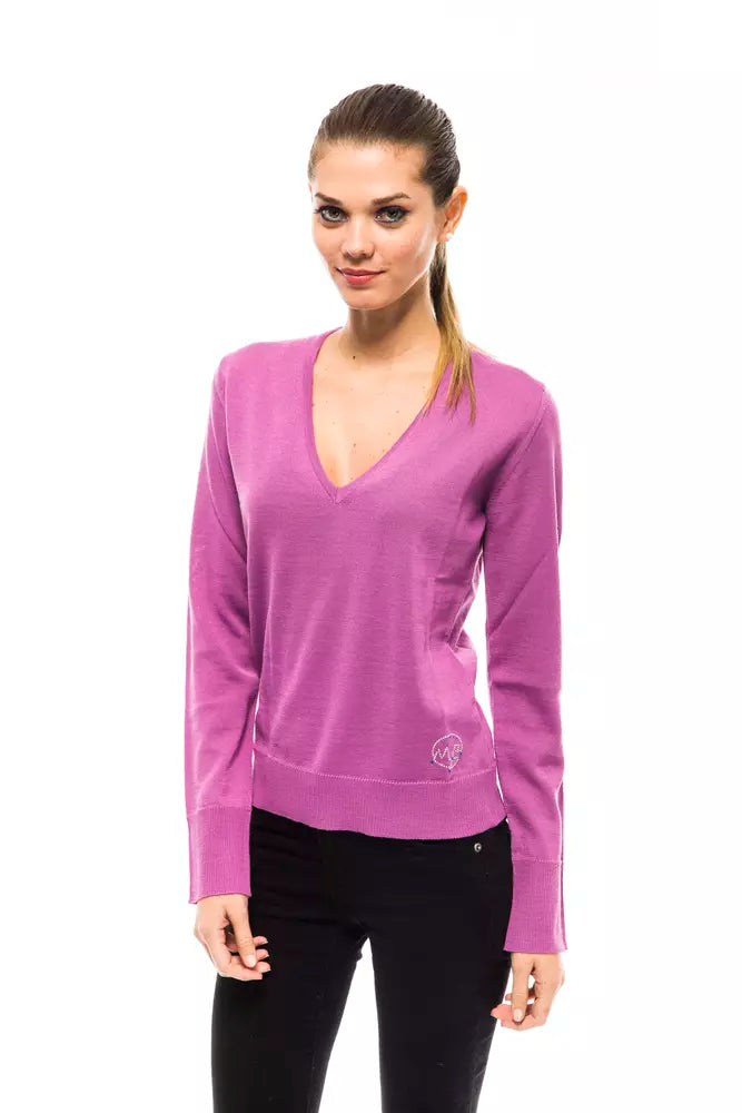 Montana Blu Rosa Wollpullover für Damen