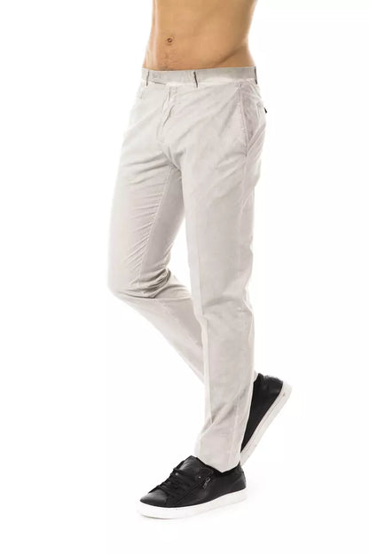 Jeans e pantaloni in cotone grigio