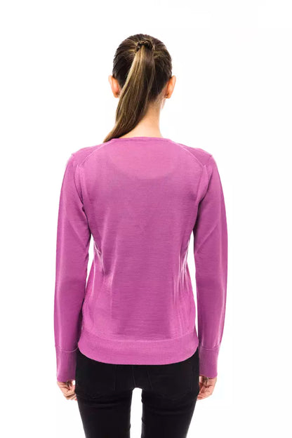 Montana Blu Rosa Wollpullover für Damen