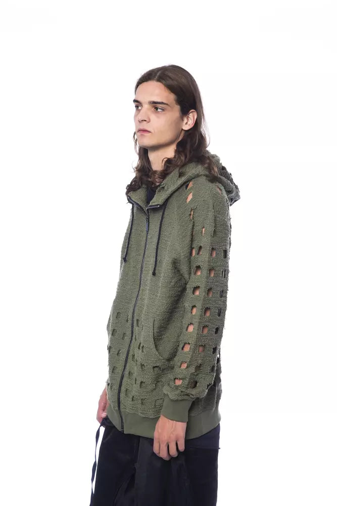 Maglione in cotone militare