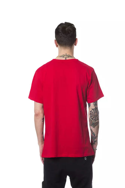 T-shirt en coton rouge