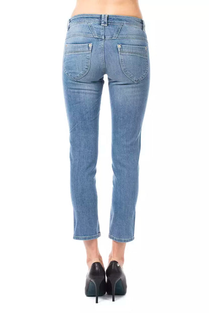 Ungaro Fever Hellblaue Jeans aus Baumwolle für Damen