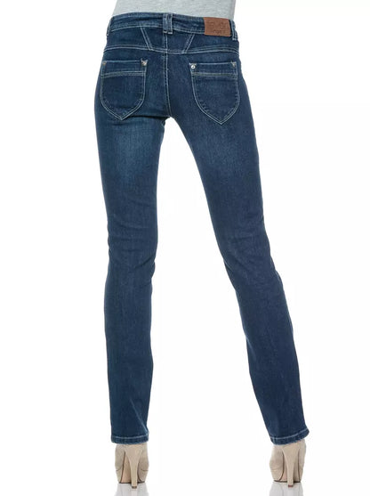 Ungaro Fever Blaue Jeans aus Baumwolle für Damen