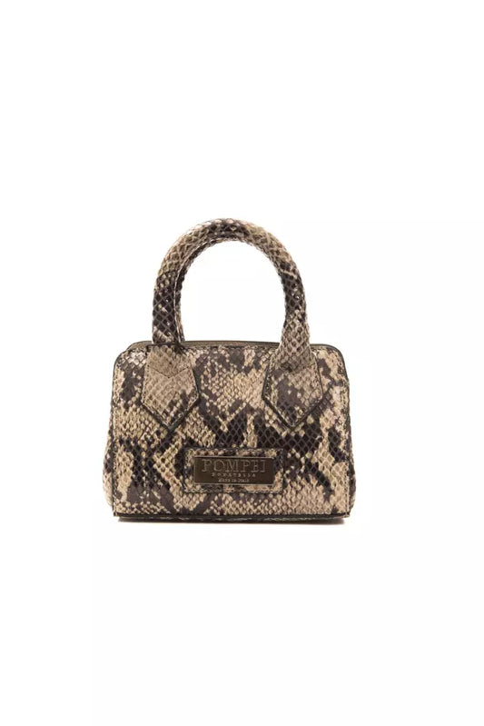 Borsa in pelle marrone