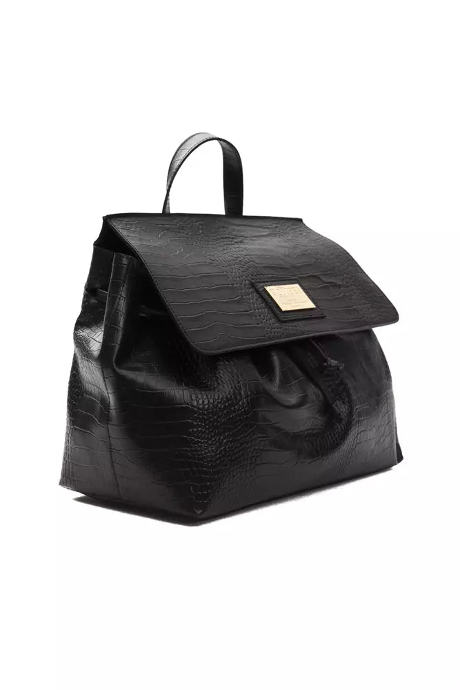 Borsa in pelle nera