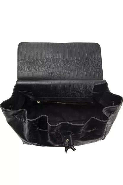 Borsa in pelle nera