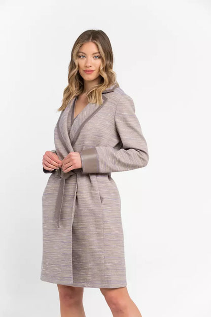 Giacche e cappotto in cotone beige