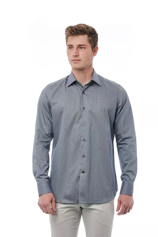 Camicia in cotone nero