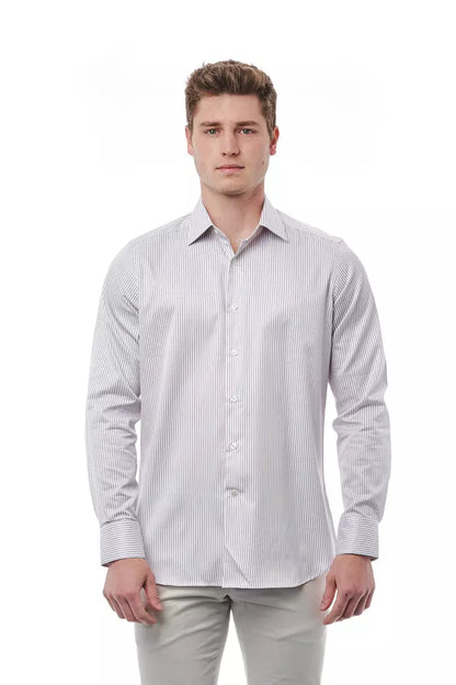 Camicia in cotone bianco