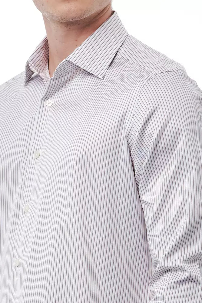 Camicia in cotone bianco