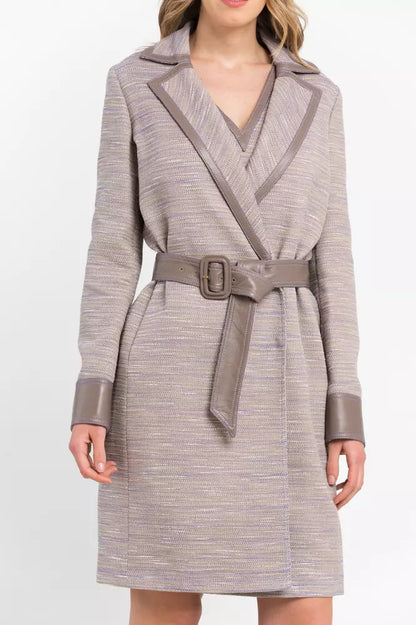 Giacche e cappotto in cotone beige