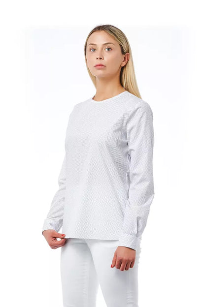 Bagutta Weiße Baumwollbluse für Damen