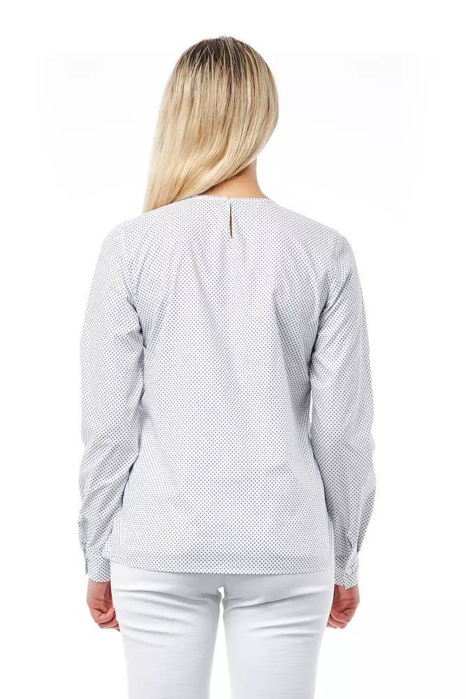 Camicia in cotone bianco