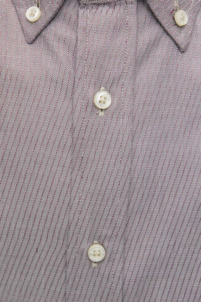 Camicia in cotone beige