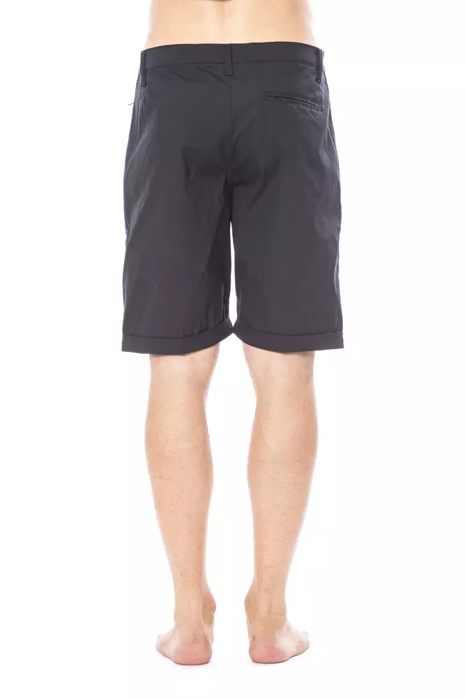 Verri Black Cotton Men Short