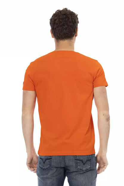 T-shirt in cotone arancione