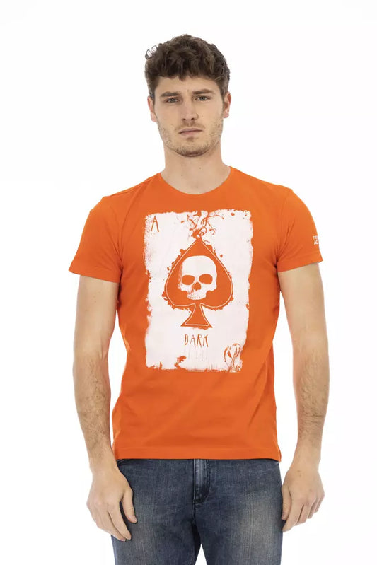 Trussardi Action Orange Baumwolle Herren T-Shirt