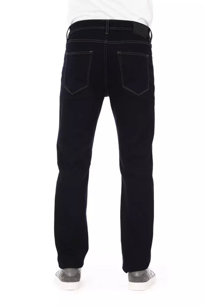 Baldinini Trend Blaue Herrenjeans aus Baumwolle