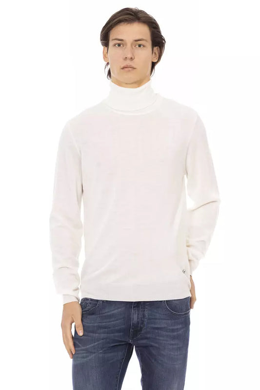 Maglione in tessuto bianco