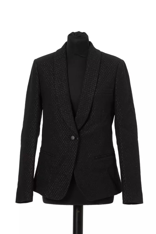 Abiti e blazer in cotone nero