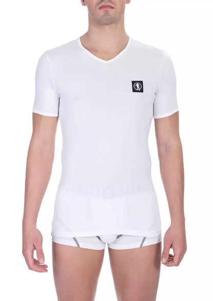 T-shirt en coton blanc