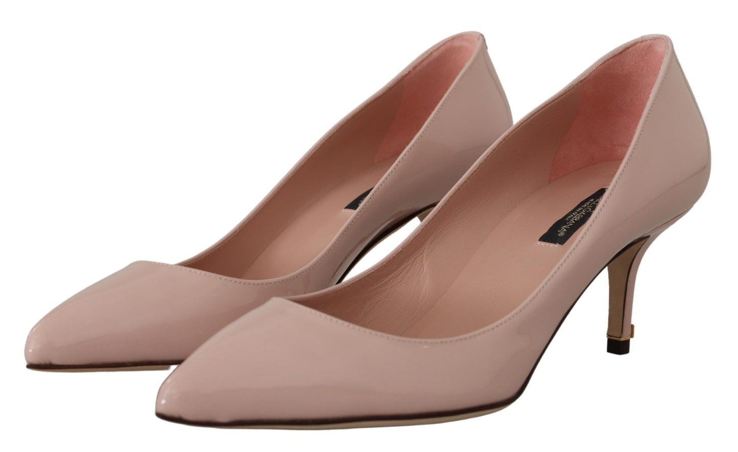 Dolce &amp; Gabbana Elegante Pumps aus Lackleder in Rosa