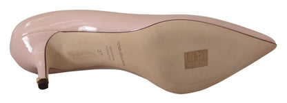 Dolce &amp; Gabbana Elegante Pumps aus Lackleder in Rosa