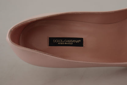 Dolce &amp; Gabbana Elegante Pumps aus Lackleder in Rosa