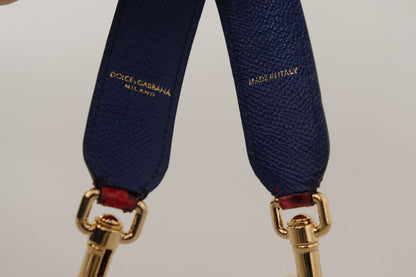 Dolce & Gabbana Chic Red Python Leather Shoulder Strap