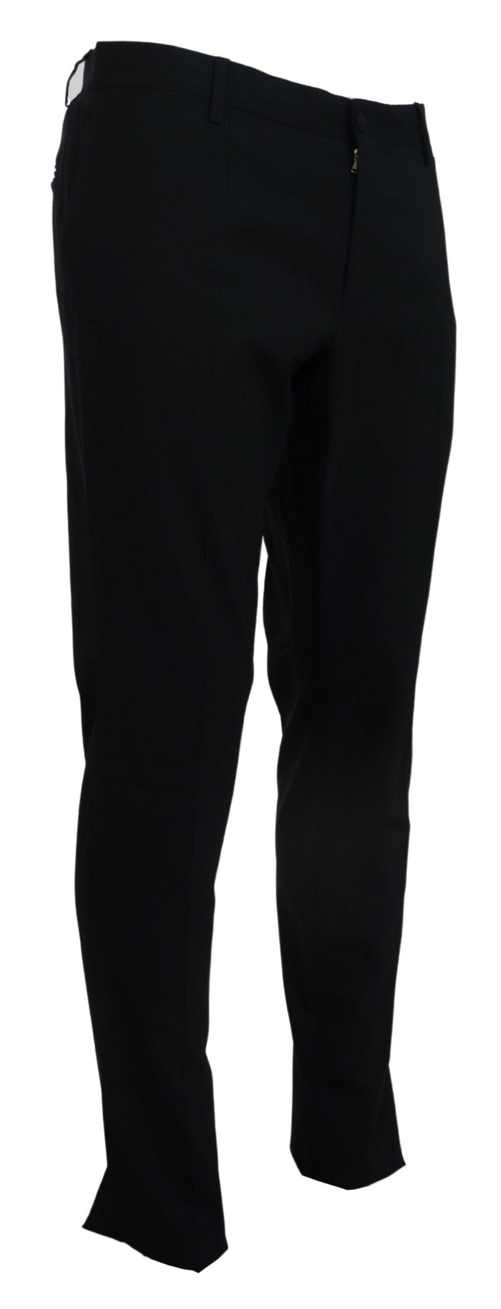 Dolce & Gabbana Elegant Slim Fit Dress Pants in Blue