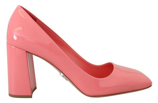 Prada – Elegante rosa Pumps mit quadratischer Spitze