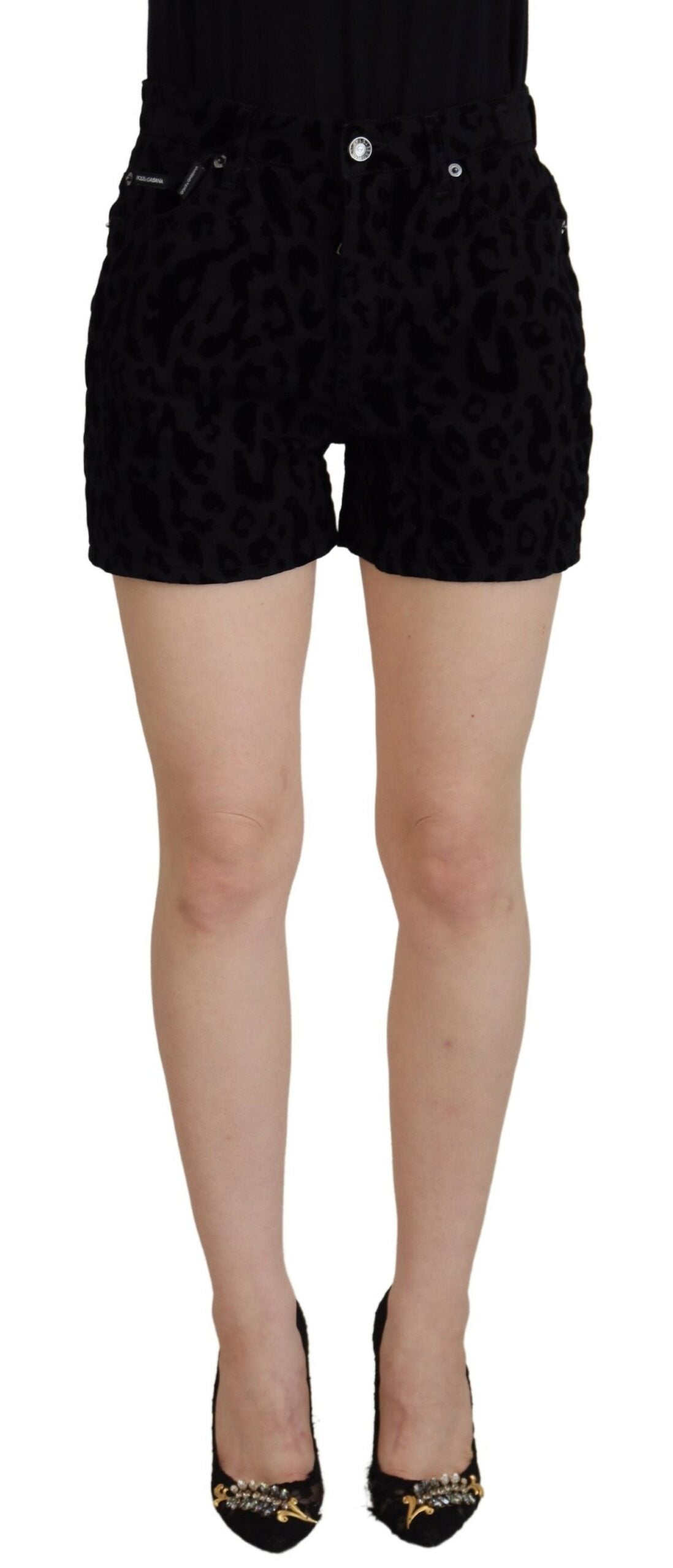 Dolce &amp; Gabbana Schicke Hotpants-Shorts mit mittlerer Taille