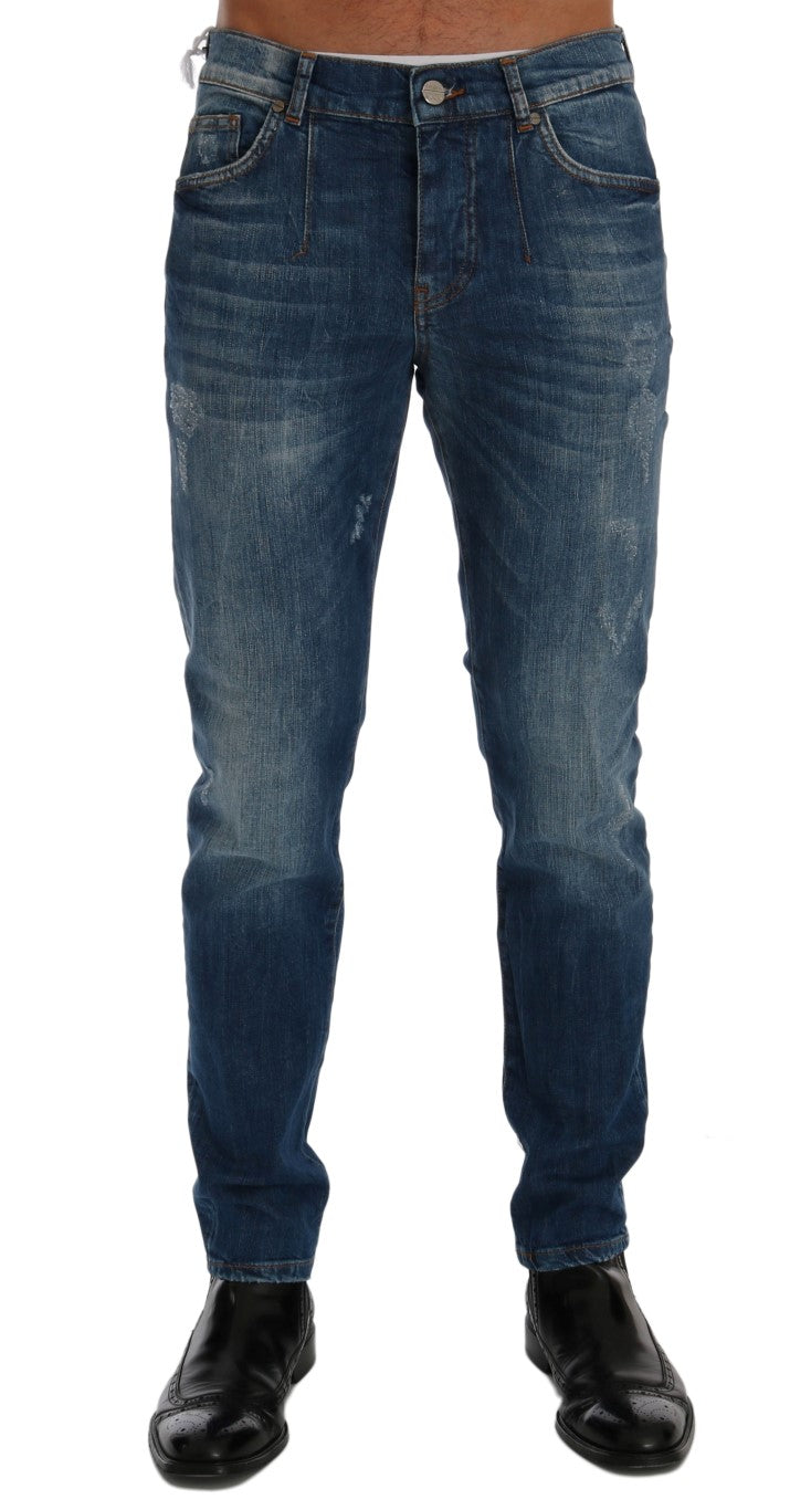 Jeans slim fit Perth lavaggio blu