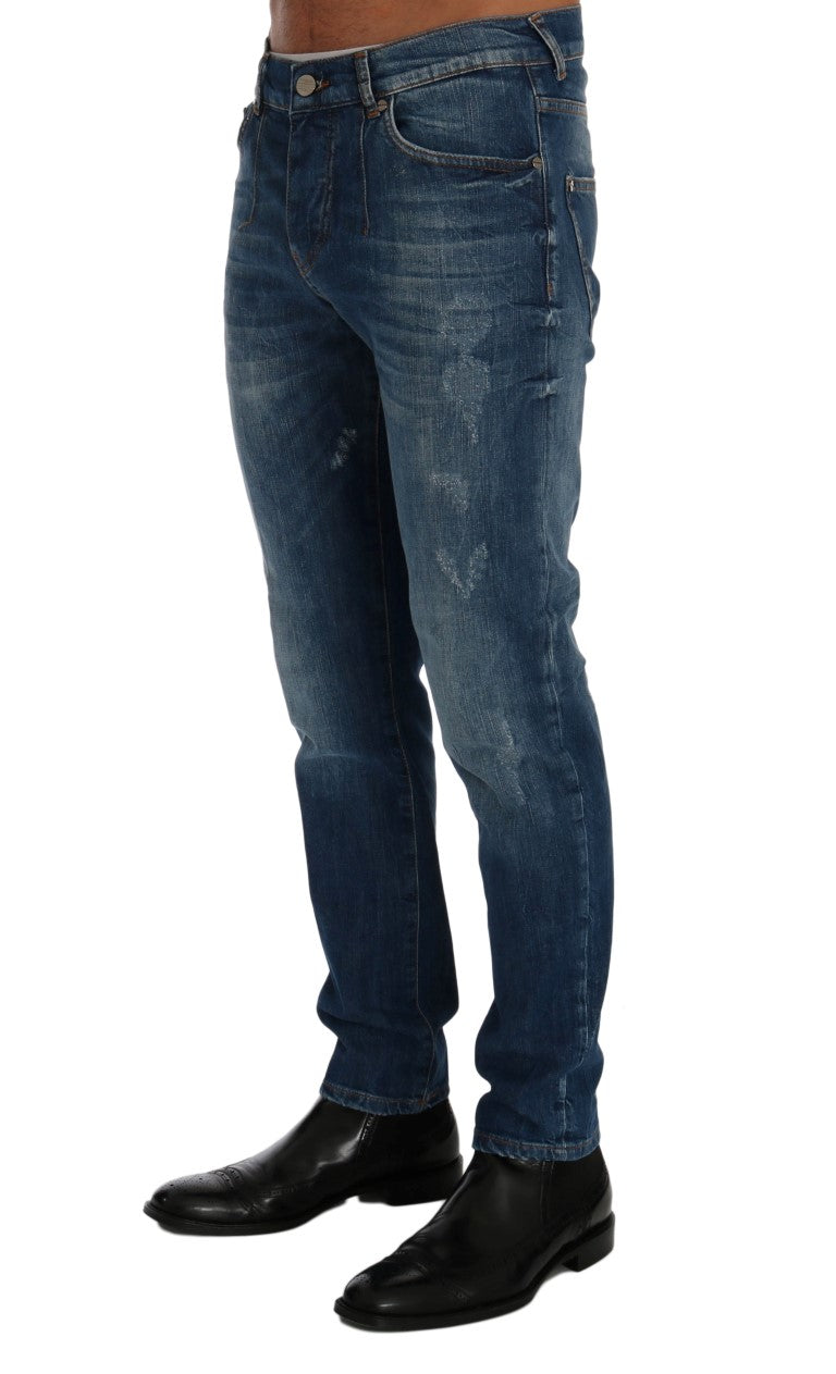 Jeans slim fit Perth lavaggio blu