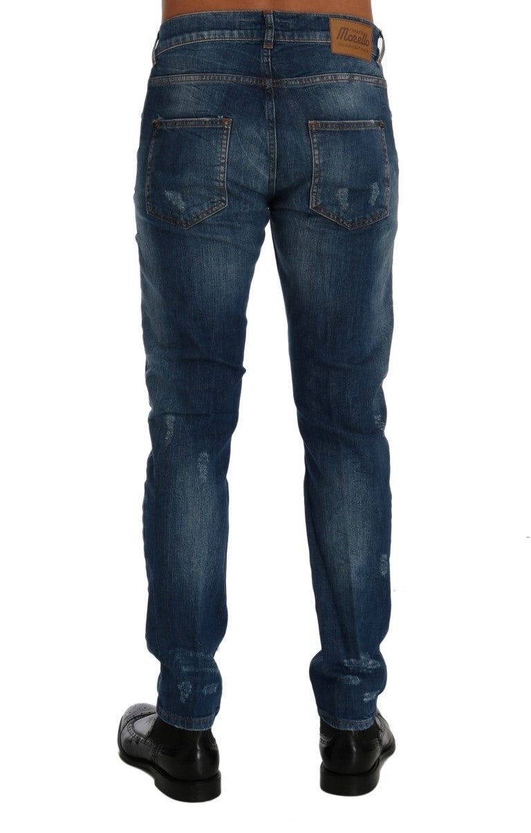 Jeans slim fit Perth lavaggio blu