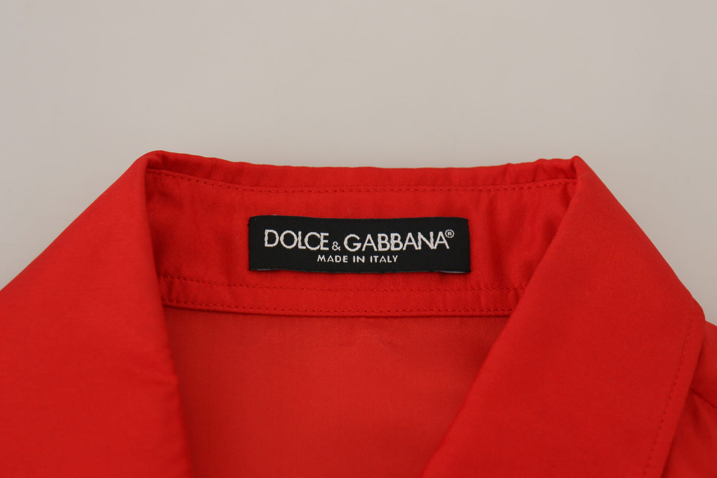 Dolce &amp; Gabbana – Elegantes Poloshirt mit langem Ärmel und Seidenkragen