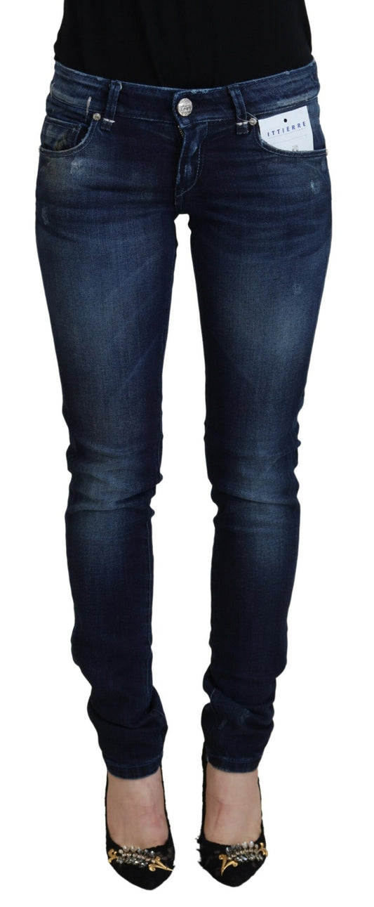 Acht Chic Skinny Jeans mit niedriger Taille