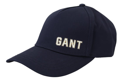 Gant Elegante Baseballmütze aus Baumwolle in Blau