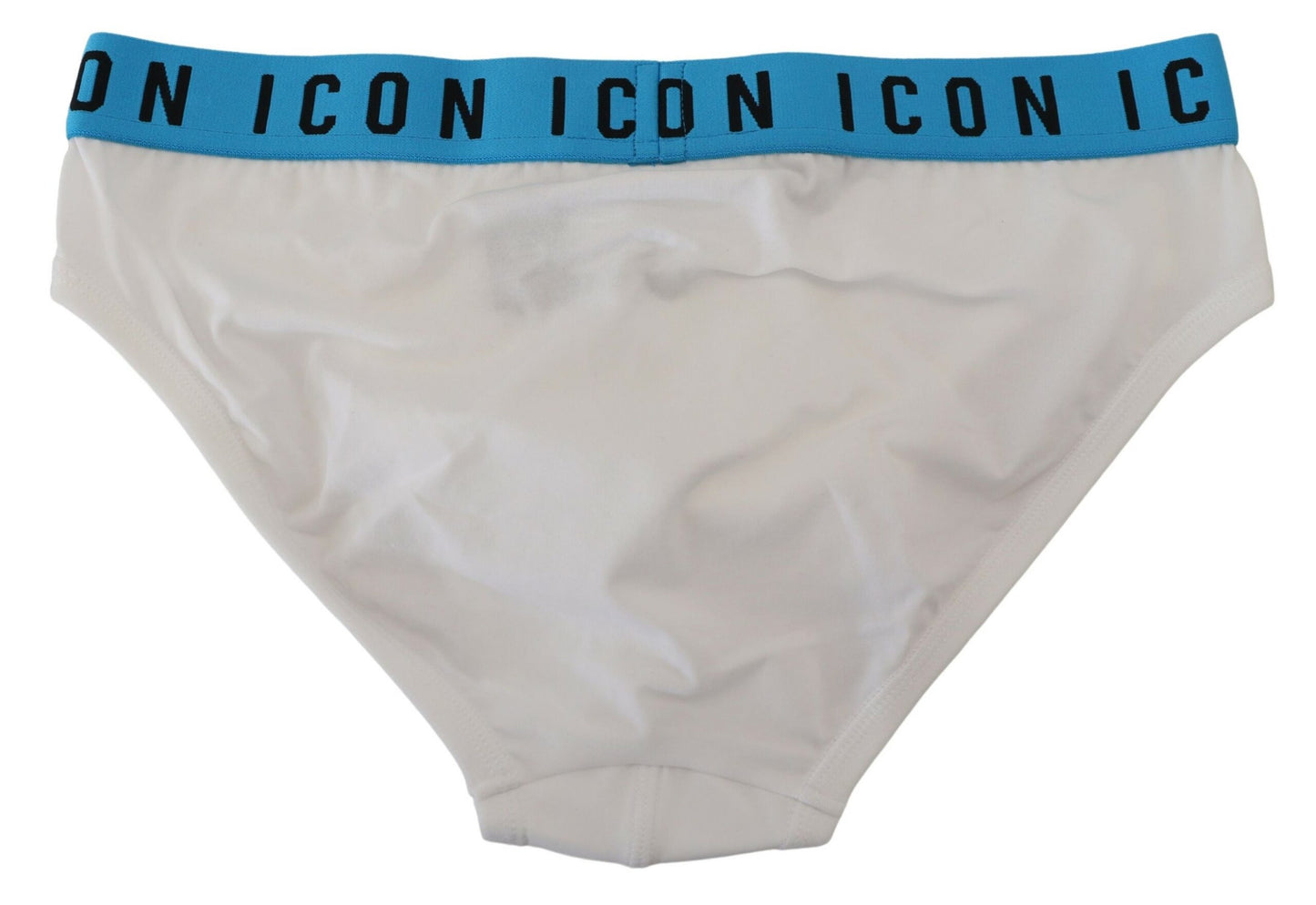 Intimo da uomo in cotone elasticizzato con logo bianco con icona